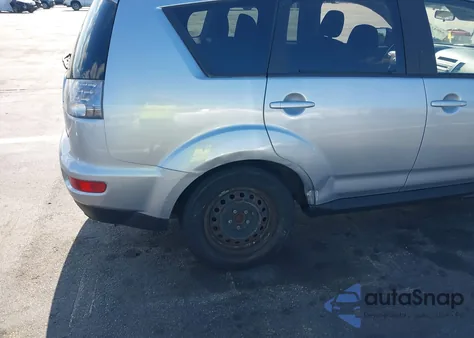 2011 Mitsubishi Outlander Es from USA, damaged, VIN JA4AS2AW8BU010911